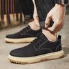 Fashion Casual thick soled men's shoes Retro versatile design style Leisure Outdoor Business Party Daily office outdoor quality shoes