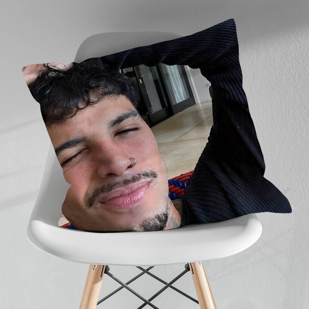 Rapper RRauw Alejandro Verschiedene Größen Quadratische Kissenhülle Für Auto Haus Schlafzimmer Dekoration Geburtstagsgeschenk