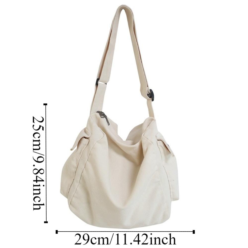 Borse a Spalla/Crossbody in Tela di Grande Capacità Stile Harajuku Borsa da Uomo Ragazzi