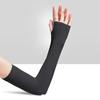Unisex UV Protection Arm Sleeves, Ice Silk Cooling Sleeves, Thin Breathable Sun Sleeves for Cycling Running Outdoor Sports