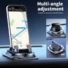 Supporto per Telefono da Auto Rotante a 360°, Materiale ABS con Base Antiscivolo, Adatto per Cruscotto, Ideale per l'Uso in Auto, Uffici e Case