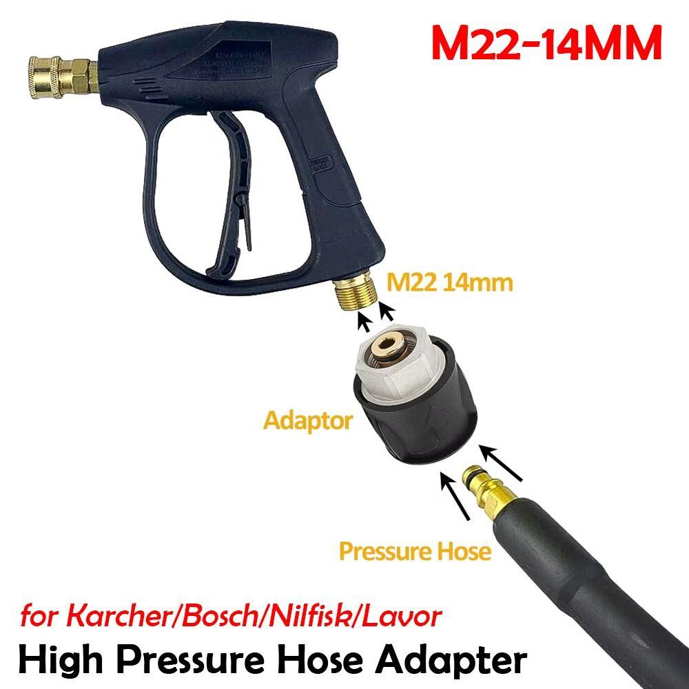 Aluminum High Pressure Hose Adapter for Karcher for Bosch for Nilfisk for Lavor