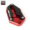 Motorcycle Accessories Kickstand Plate Side Stand Pad Enlarger For SUZUKI SV650X 2018- SV650 SV 650 2016-