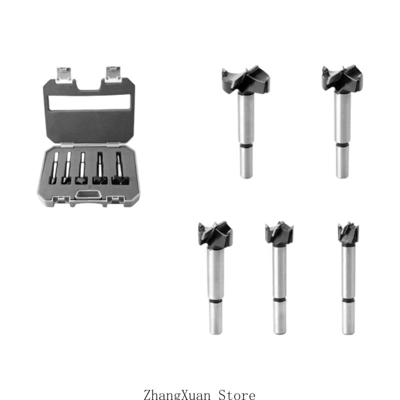 3XUF Heavy Duty Drill Bit For Precise Woodworking &Cabinet Making Project Tool