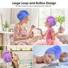 Quick Drying Hair Towel Women's Bathroom Accessories Care Hat Strap Buckle Sauna Towel