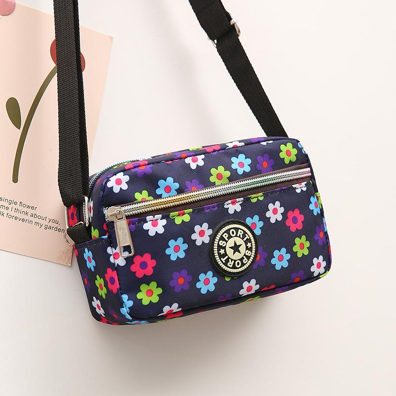 Женская многослойная сумка из ткани Оксфорд - Большая вместимость Повседневный холст Легкая сумка через плечокроссбоди Рюкзак 790₽