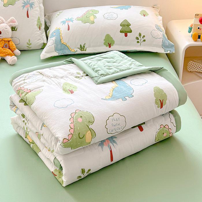 All-Season Machine Washable Children's Summer Quilt - Suitable for Air Conditioning and Home Use