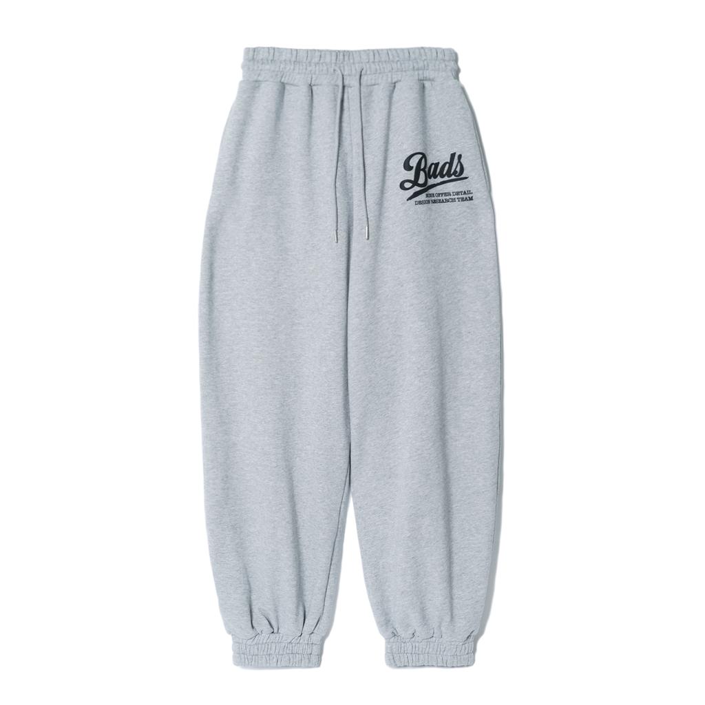Nodeu Baseball Team Bads Sweat Pants (Grey)