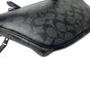 Used COACHbody Bag Black PVC Mens