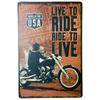 Vintage Metal Sign Bar Garage Man Cave Wall Decor 20x30cm