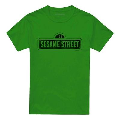 Sesame Street Unisex Adult One Color Dark T-Shirt