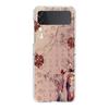 Transparent Phone Case For Samsung Galaxy Z Flip 3 4 5 6 7 Hard Folding PC Z Flip3 Flip4 Cover Heaven Official's Blessing
