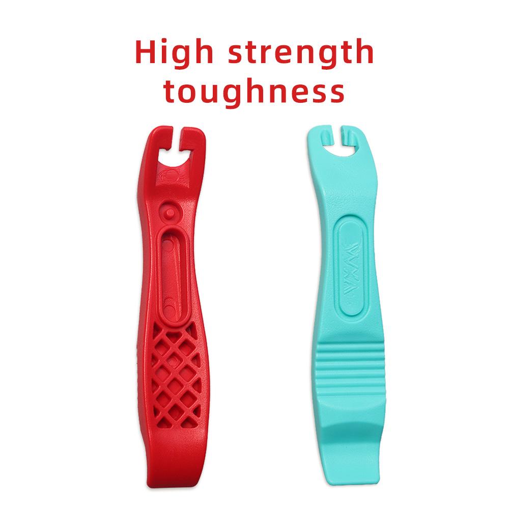Bicycle Tire Lever Tool Ultralight Durable Nylon Hook Design Valve Access Compact Secure Grip for MTB Road Cycling Riders 3-Pack