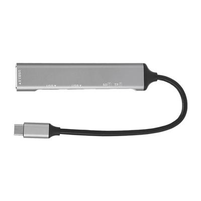 USB C Hub 5 in 1 Plug and Play Typ C Hub Metall Elektronik Typ C Dockingstation USB C Adapter für Windows für Linux