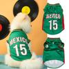 Îmbrăcăminte respirabilă pentru câini Schnauzer Teddy Sport Tricou mare pentru câini Îmbrăcăminte de baschet Tricouri pentru cățeluși Cămăși de vară pentru animale de companie