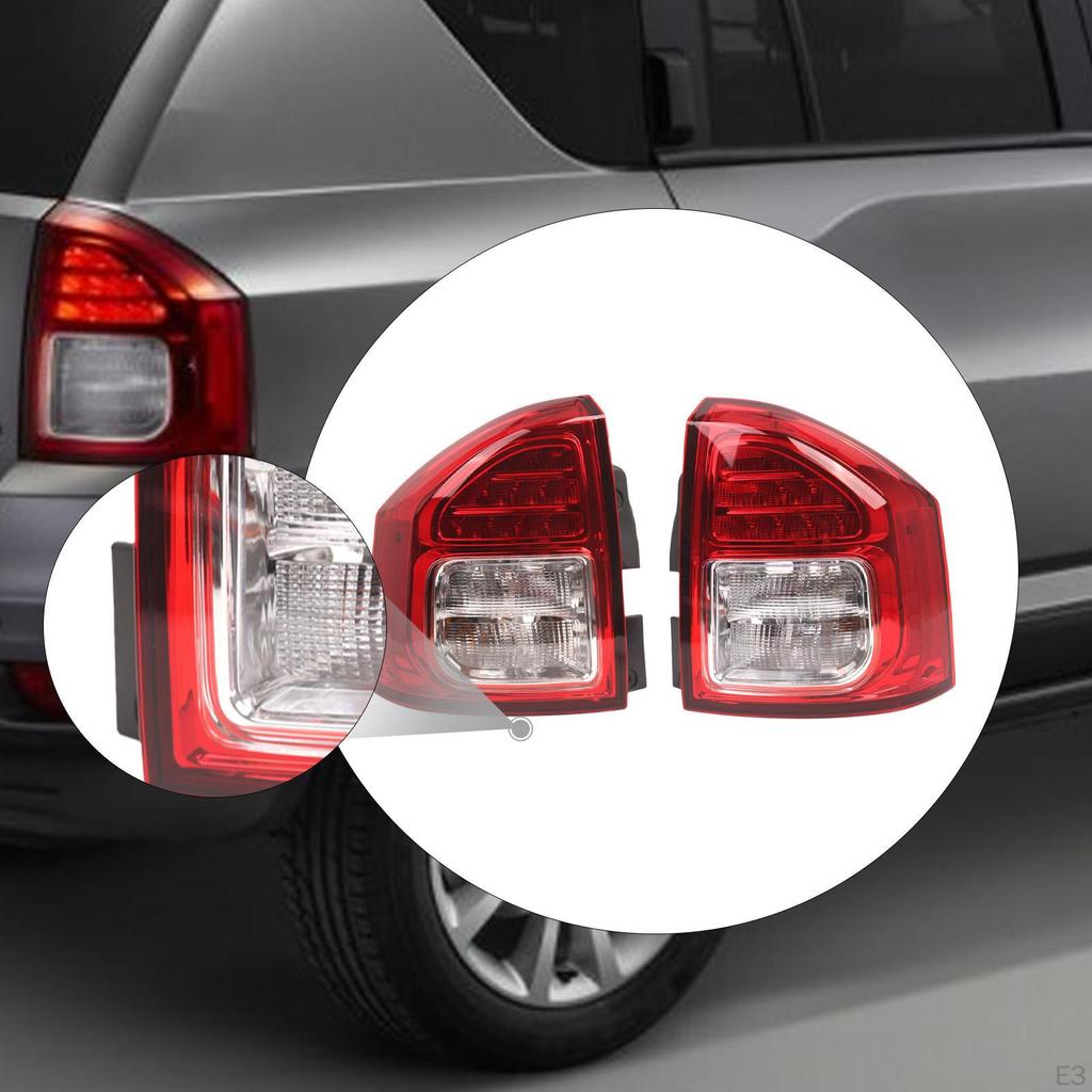 Gehäusebaugruppe Ersatz Bremsleuchte Funktionales Zubehör Hergestellt aus PP Kompatibel mit Compass