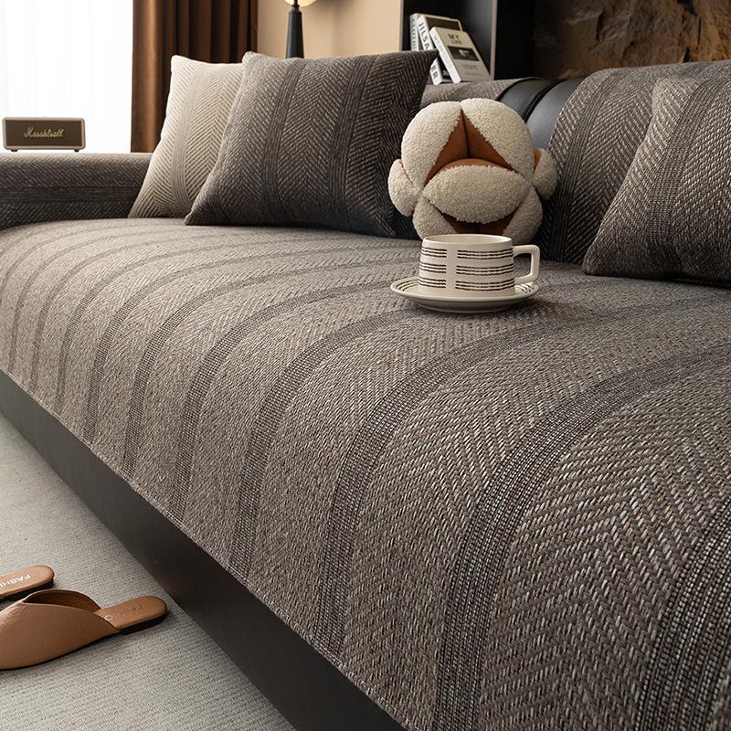 

Шенилловая подушка для дивана, Подходит для всех сезонов, Противоскользящий защитный чехол для дома, Подходит для домашнего декора, Подушка для дивана и Чехол для дивана 90 * 160cm single pack