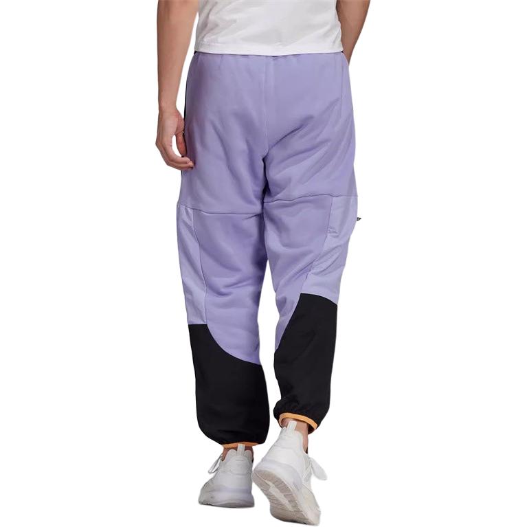 adidas Casual Pants Men's Purple Moderate Cuffed Pants GN2368
