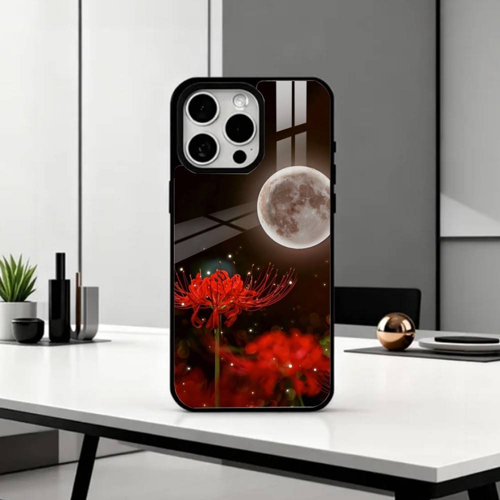okyo G-Ghoul Red Spider Lily   Phone Case For iPhone17,16,15,14,13,12,11 Plus,Pro Max Magnetic For Magsafe Wireless Charging