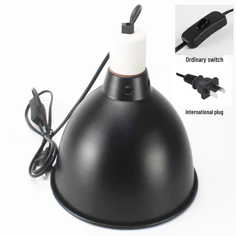 Turtle Basking Reptile Lamp: Adjustable Heat-Resistant Sun Lamp Cover with Focused Light and Heat Control