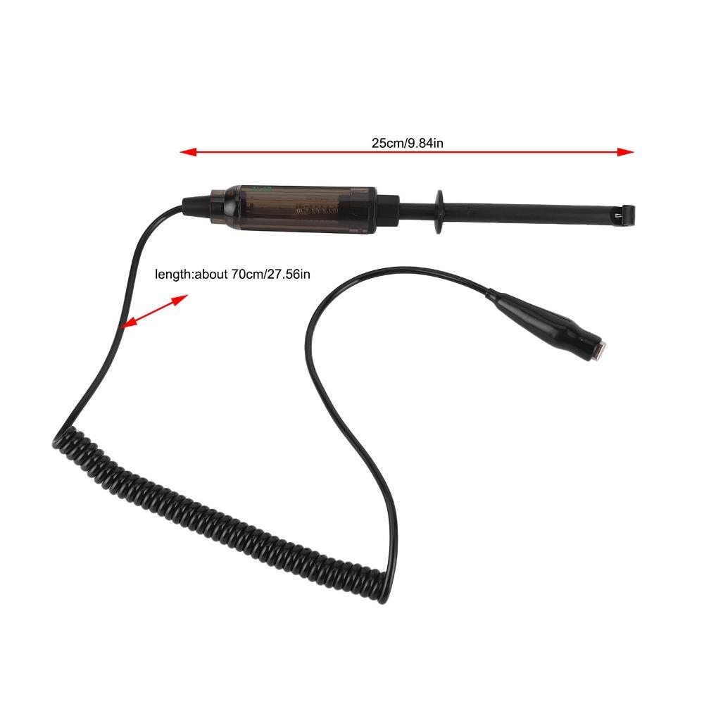 Hook Probe Voltage Tester Pencil Test Light Probe  Continuity Inspection For 12V/24V Power Circuits