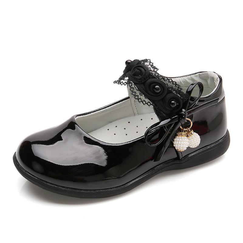 

Children Shoe Girl Leather Shoes Princess Shoes Toddler Shoe Girl Summer Breathable Kidsshoe for Girl Mary Jane Shoes 37