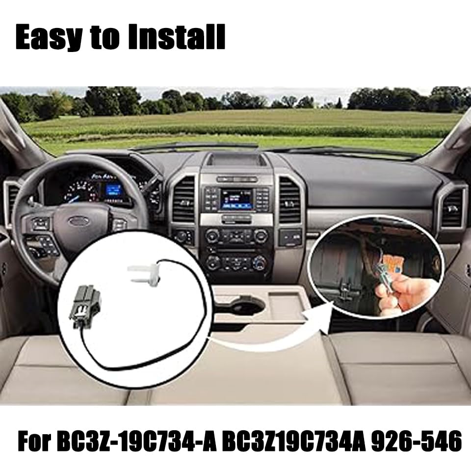 A/C Evaporator Temperature Sensor Compatible with Ford F-250 350 Super Duty,Replace BC3Z19C734A YH1735