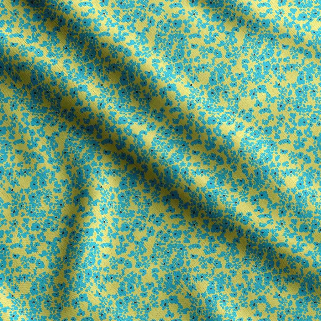 Soimoi Floral Print,  Cotton Cambric, Quilting Fabric Sold by The Yard 42 Inch Wide, Medium Weight Cotton Fabric,