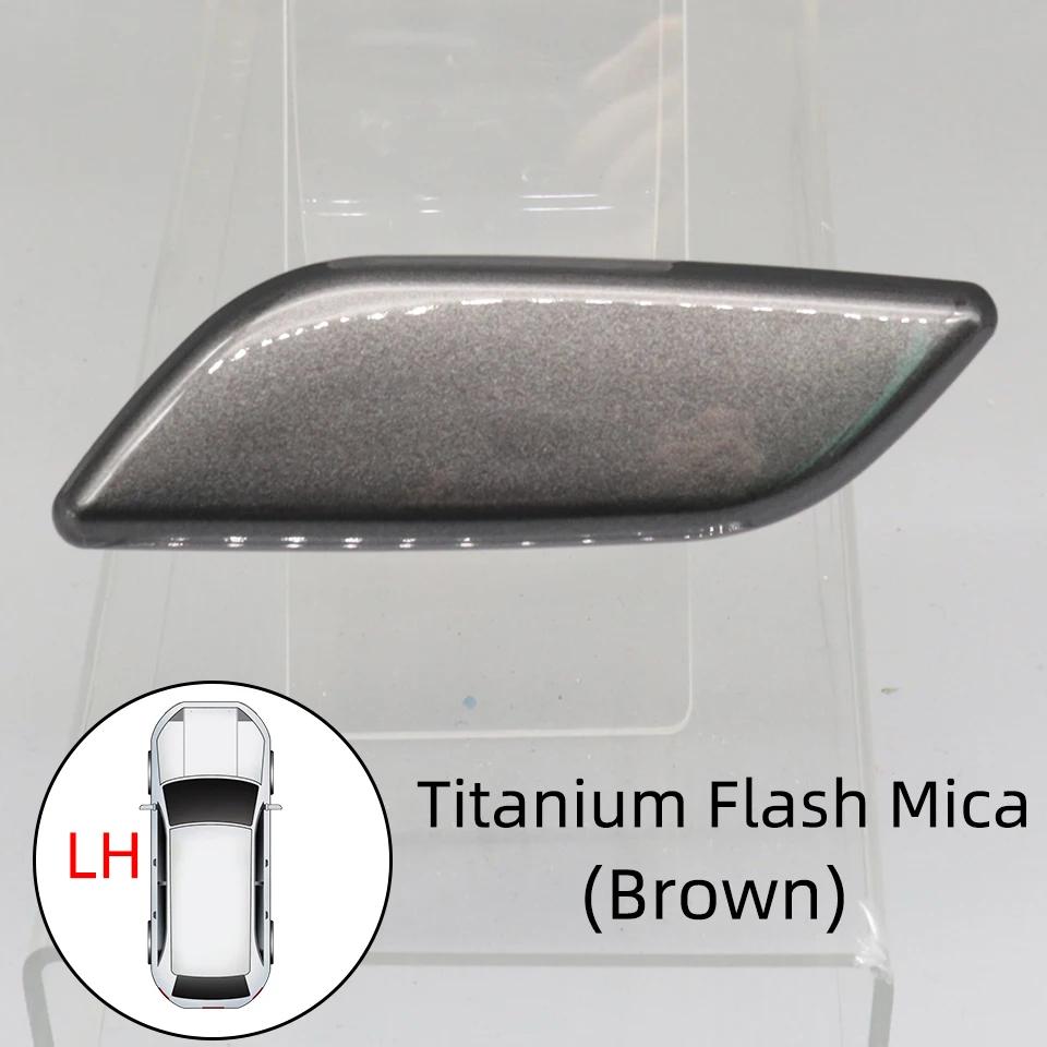 Front Bumper Headlight Washer Nozzle Cover Cap For Mazda 3 Axela 2014 2015 2016 Painted Headlamp Cleaning Jet Sparyer Trim Lid