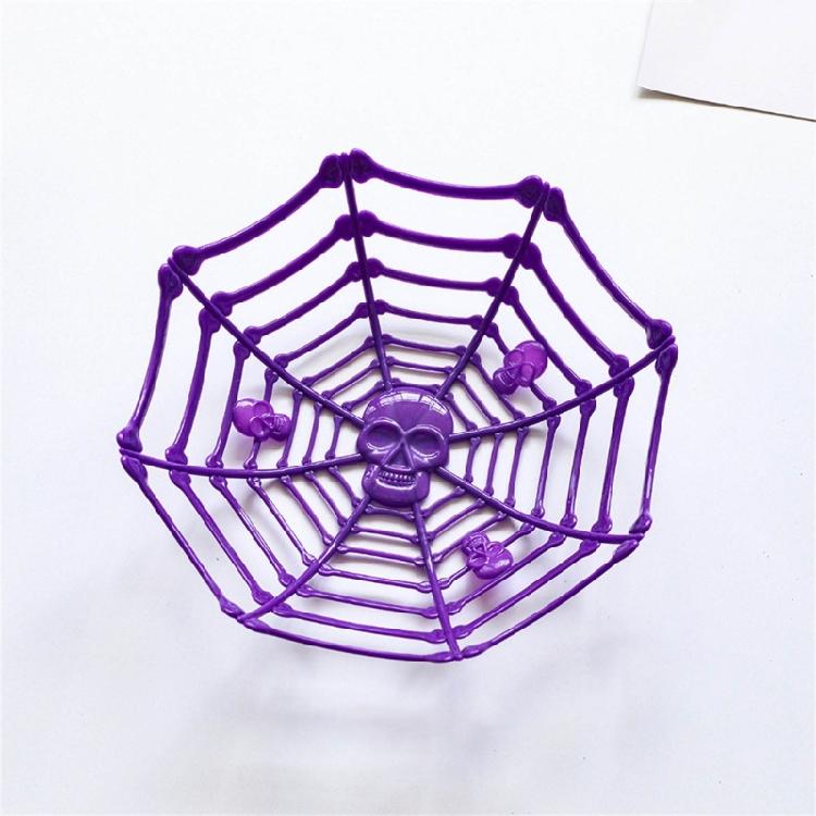 4 Pieces Candy Bucket Hollow Snacks Basket Plastic Storage Basket Cool for Candy