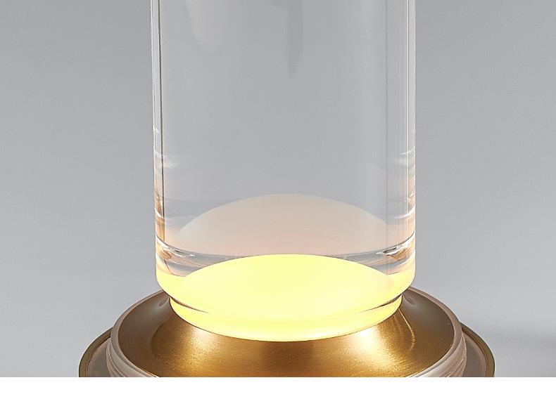 Rechargeable LED Desk Lamp: Portable Outdoor Camping and Bedroom Night Light with Eye Protection