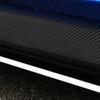 2pcs Car Side Skirt Sill Stripe Stickers Black/Carbon Fiber Black Transfer Glue Decals for BMW 1 3 4 5 6 Series F30 F35 F31