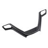 1Set Carbon Fiber Style Steering Wheel Frame Trim Fit For Toyota Highlander Kluger 2014 2015 2016 2017 2018