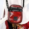 Jordan PVC Cell Phone Pouch, Shoulder Bag, Crossbody Bag Unisex Dark Red Jordan JD2023009GS-001