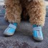 Non Slip Rubber Sole Paw Protectors 4Pcs Non-Slip Dog Shoes, Breathable Mesh Boots, Waterproof Rain Boots for Dogs Pet Small Dogs, Outdoor Walking