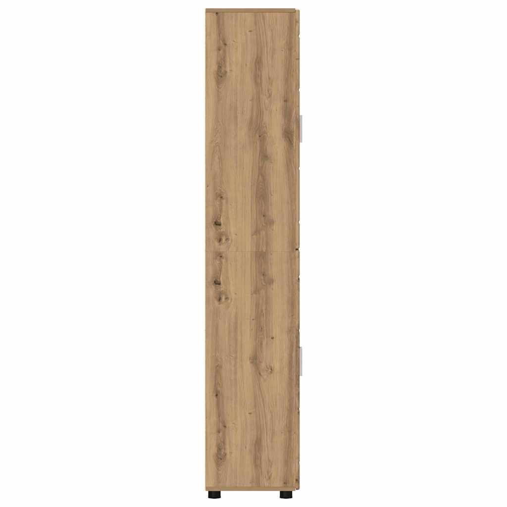 Highboard FLORIN Artisan Oak 60 x 35 x 182 cm Particleboard