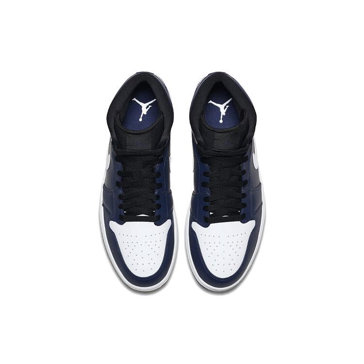 Jordan 1 Mid Obsidian 554724-401