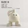 Big Footed Ceramics Vase Desktop Flower Arrangement Decoration Originality Living Room Cute DIY High Level Decorations