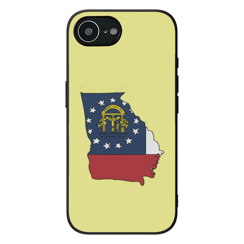 

Georgia flag Casing Phone Cover for Apple iPhone 13 12 Mini XS 11 Pro Max 7 8 Plus + XR SE 2022 2020 SE3 Soft Case iPhone 11 Pro