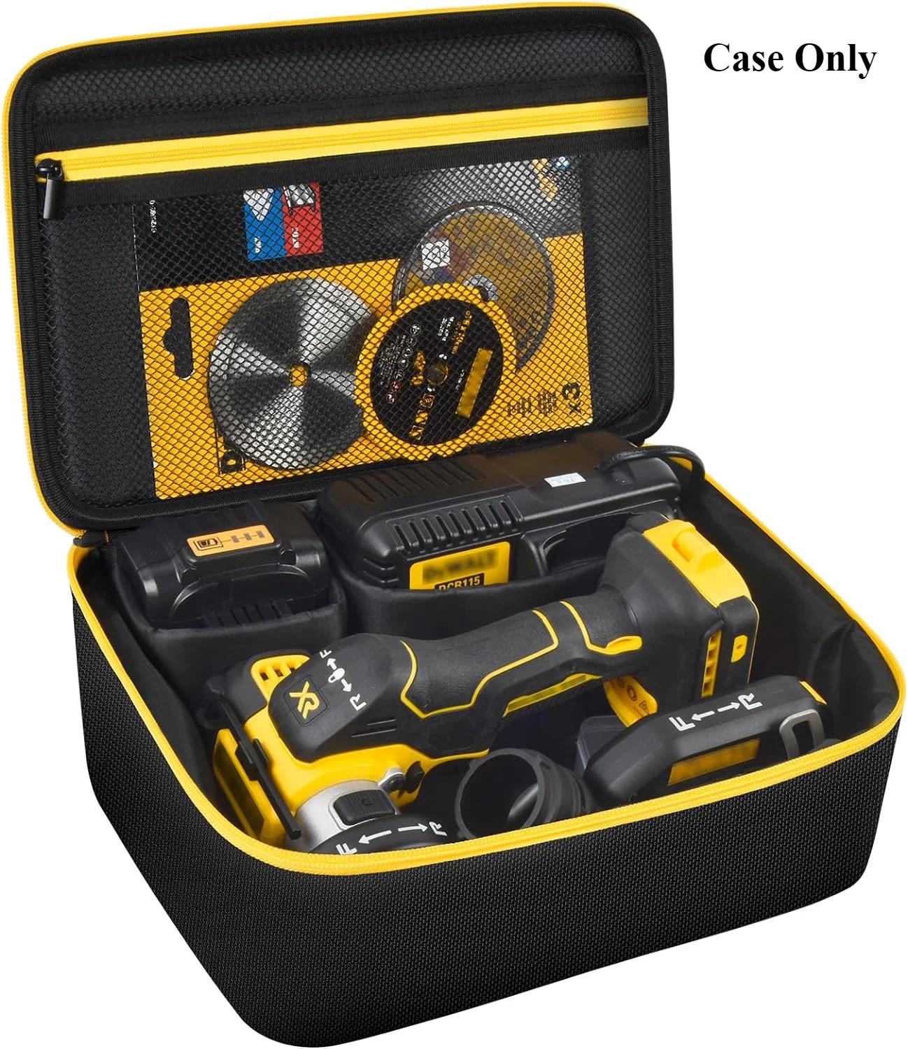 

Сумка совместимая с DEWALT 20V MAX отрезным инструментом 3-в-1 бесщеточным (DCS438B), Кейс для хранения Держатель для переноски Органайзер (только случай) none чёрный