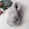 Fashion Thicken Warm Soft Windproof Faux Fur Scarf Neck Warmer Plush Scarves Fluffy Shawl