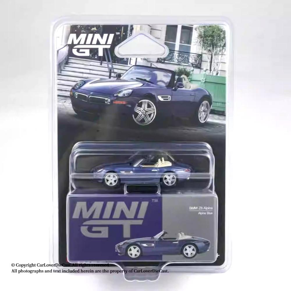 MINIGT In Stock 1:64 Hang Card Porsche McLaren Lamborghini BMW Diecast Car Model Collection Toys