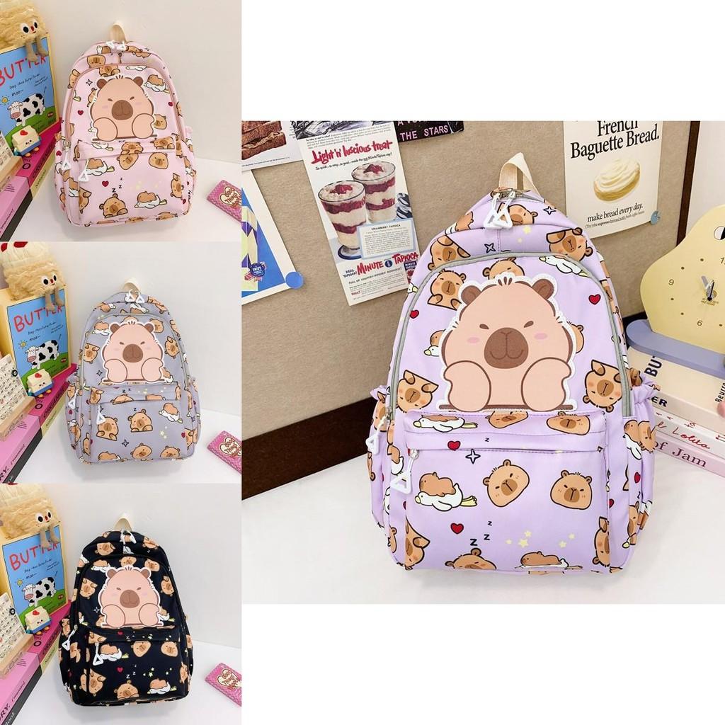 Adorable Cartoon Animal Backpack For Boys And Girls Stylish Large Capacity Kindergarten School Bag