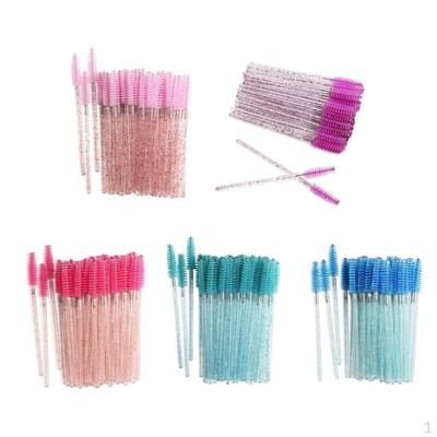 500 STUKS Borstel Wegwerp Mascara Stokjes Kristal Applicators