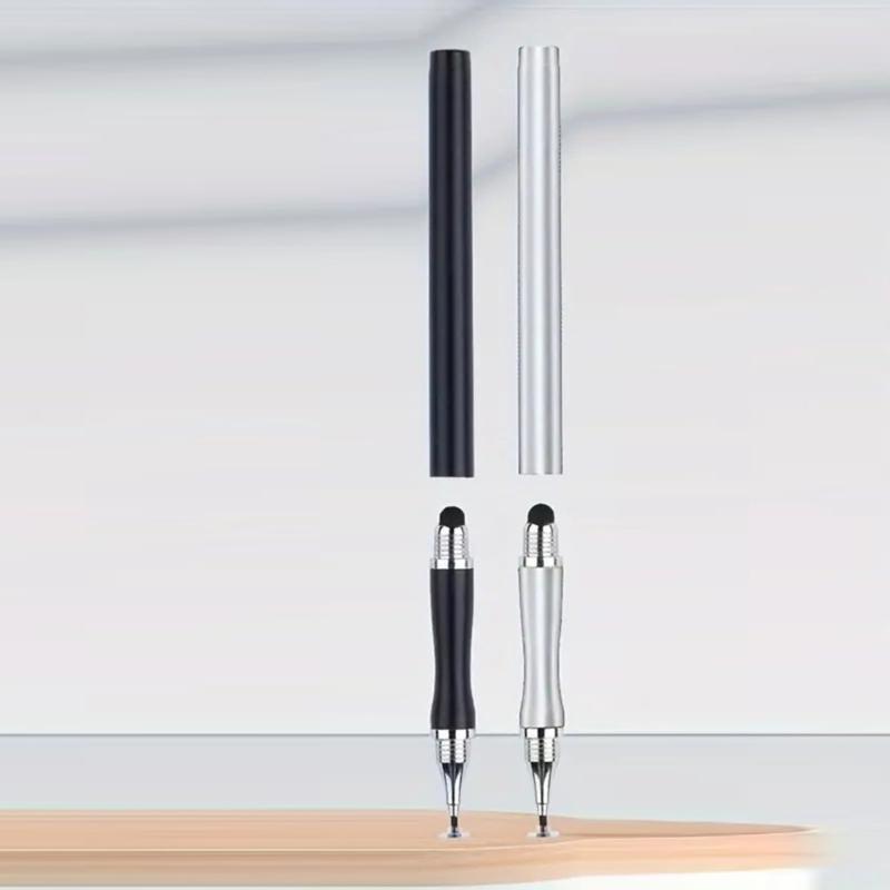 Ergonomic Grip 2 In 1 High Sensitivity Capacitive Touch Pen Sensitive Drawing Note Taking Comfortable for Tablets Phones