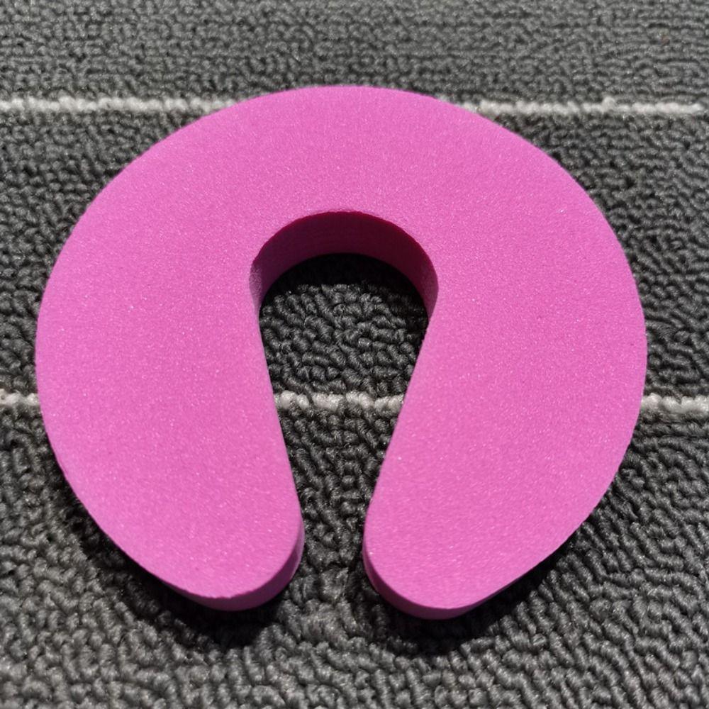 EVA Door Stopper Soft-Touch Fabric-Covered Foam Durable Finger Protector Wall-Mounted
