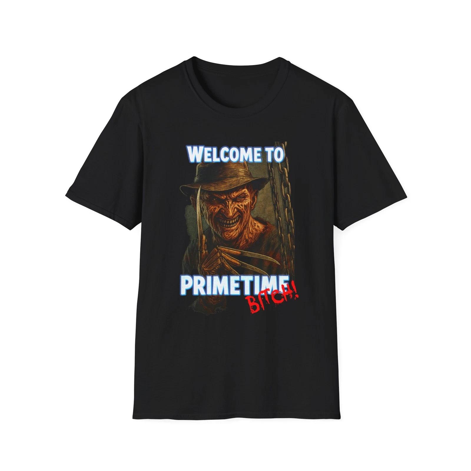 Freddy Krueger - welcome to primetime tshirt, Nightmare XXL