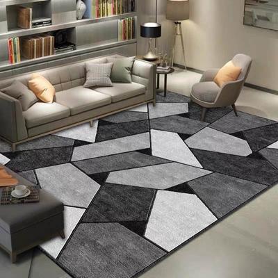 Tapis imprimé géométrique, lavable, grande surface, moderne, pour salon, chambre à coucher, tapis de sol imprimé, pour la maison