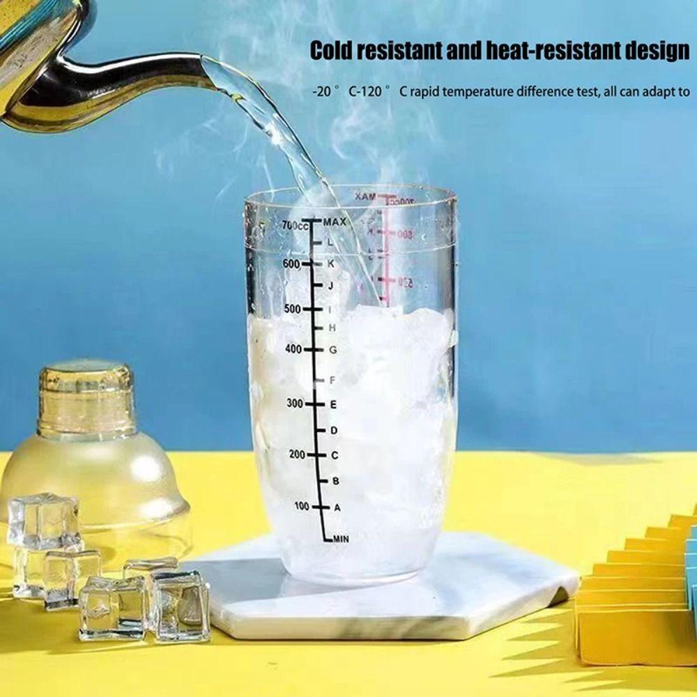 Portable Mixer Cup BPA-Free Shake Cup Muddler Set Beginner Drink Hand-Shake Mixer  Bar Tool