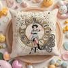 Anime S-Steins Gate Cushion Cover Short Plush Double-Sided Printing Home Machine Washable In Warm Winter Pillow Case